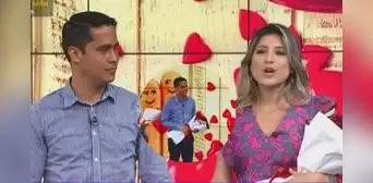 Novio de Fátima Aguilar la sorprende en vivo y ella revela que pasaron por una crisis