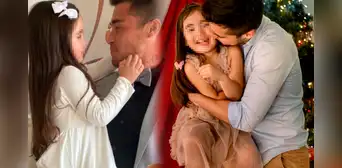 Rodrigo Cuba causa ternura en redes al sorprender a su hija por San Valentín: "Te amo demasiado"