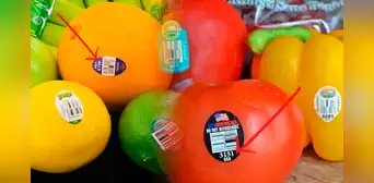 ¿Qué significan los números que están en las etiquetas de las frutas y verduras de los supermercados? ¿Qué significan los números que están en las etiquetas de las frutas y verduras de los supermercados?