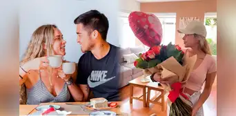 'Gato' Cuba y el romántico detalle para su novia, Ale Venturo, por San Valentín 'Gato' Cuba y el romántico detalle para su novia, Ale Venturo, por San Valentín