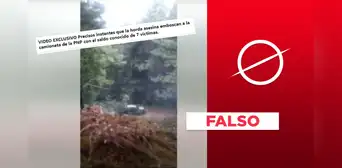 Este video no es de la emboscada narcoterrorista en la que mataron a 7 policías en el Vraem en 2023 Este video no es de la emboscada narcoterrorista en la que mataron a 7 policías en el Vraem en 2023