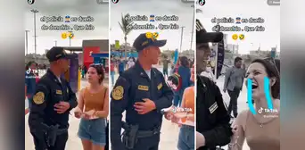 ¡Frío de fríos! Joven le lanza piropo a policía, sin imaginar la respuesta que este le daría ¡Frío de fríos! Joven le lanza piropo a policía, sin imaginar la respuesta que este le daría
