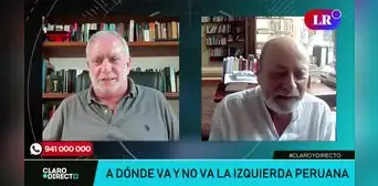 Alberto Adrianzén: "Creo yo que la izquierda ha ido perdiendo presencia" Alberto Adrianzén: "Creo yo que la izquierda ha ido perdiendo presencia"