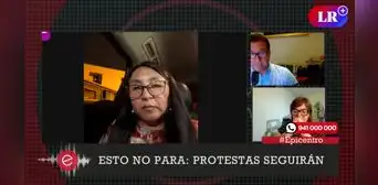 Ruth Luque: "No hay ningún control político por parte del Congreso" Ruth Luque: "No hay ningún control político por parte del Congreso"