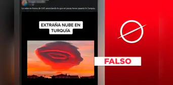 Nube en forma de ojo no tiene relación con el terremoto en Turquía y Siria Nube en forma de ojo no tiene relación con el terremoto en Turquía y Siria
