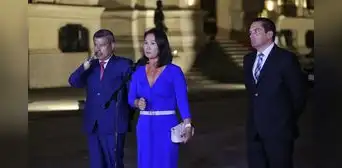 Dina Boluarte y Keiko Fujimori se reunieron en Palacio de Gobierno este miércoles