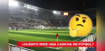 ¿Cuáles son las medidas reglamentarias de una cancha de fútbol? ¿Cuáles son las medidas reglamentarias de una cancha de fútbol?