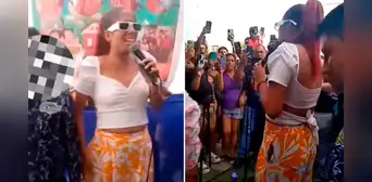 Azucena Calvay cantó en actividad benéfica de niño diagnosticado con leucemia Azucena Calvay cantó en actividad benéfica de niño diagnosticado con leucemia