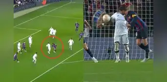 ¿Perjudican al Barza? Fred se llevó el balón con el brazo y el árbitro no cobró penal ¿Perjudican al Barza? Fred se llevó el balón con el brazo y el árbitro no cobró penal