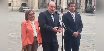 Rafael López Aliaga sobre protestas en zonas intangibles: "No las prohibimos, pero que haya un responsable" Rafael López Aliaga sobre protestas en zonas intangibles: "No las prohibimos, pero que haya un responsable"