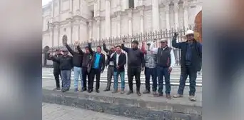 Alcalde de Caylloma apoya a protestantes para exigir renuncia de Dina Boluarte Alcalde de Caylloma apoya a protestantes para exigir renuncia de Dina Boluarte