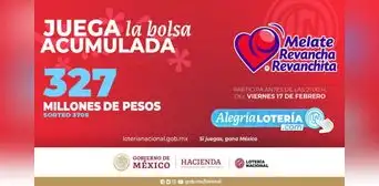 Sorteo Melate: Resultados de la Lotería Nacional del 17 de febrero