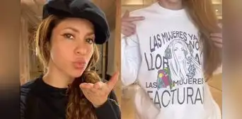 Shakira pone a la venta sudaderas con la frase: “Las mujeres ya no lloran, las mujeres facturan” Shakira pone a la venta sudaderas con la frase: “Las mujeres ya no lloran, las mujeres facturan”