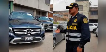 Cinco vehículos lujosos robados en Lima fueron hallados por la Policía en Arequipa