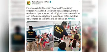 Dircote no contaba con autorización para adoctrinar a niños ambulantes