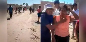 Enfrentamiento entre policías y deudos en velorio de niña de 10 años, en Mórrope
