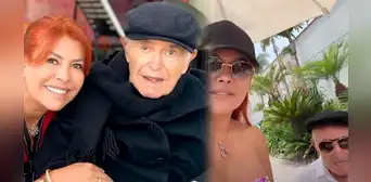 Magaly Medina comparte grato momento con su padre tras ser dado de alta: “Ya está mejorcito” Magaly Medina comparte grato momento con su padre tras ser dado de alta: “Ya está mejorcito”