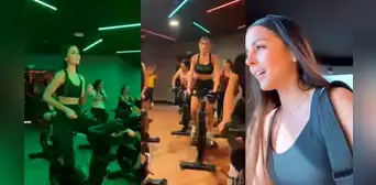Luciana Fuster se luce entrenando en el gimnasio junto a otras candidatas del Miss Perú 2023 Luciana Fuster se luce entrenando en el gimnasio junto a otras candidatas del Miss Perú 2023