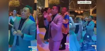 Christian Cueva se luce bailando "El cervercero" en matrimonio de periodista Milena Merino Christian Cueva se luce bailando "El cervercero" en matrimonio de periodista Milena Merino