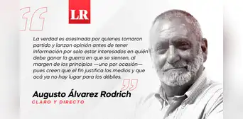 La guerra sin lugar para los débiles, por Augusto Álvarez Rodrich