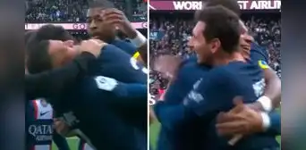 Kylian Mbappé y su emotivo abrazo con Messi tras el triunfo agónico de PSG sobre el Lille Kylian Mbappé y su emotivo abrazo con Messi tras el triunfo agónico de PSG sobre el Lille