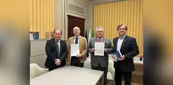 La universidad de Bologna suscribe convenio con la Católica de Santa María La universidad de Bologna suscribe convenio con la Católica de Santa María