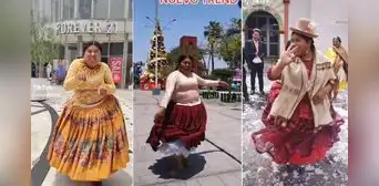 ‘Cholita Lu’, la tiktoker del momento que causa furor desde Puno con sus coloridas polleras ‘Cholita Lu’, la tiktoker del momento que causa furor desde Puno con sus coloridas polleras