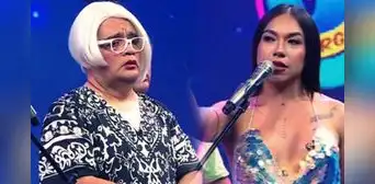Dayanita le levanta la voz a Jorge Benavides por querer interrumpirla en sketch: ¿Me dejas hablar? Dayanita le levanta la voz a Jorge Benavides por querer interrumpirla en sketch: ¿Me dejas hablar?