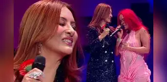 Karol G y Myriam Hernández sorprenden al cantar juntas en el Festival de Viña 2023