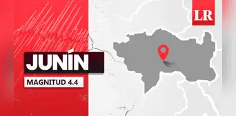 Temblor de magnitud 4.4 se sintió en Junín hoy, según IGP