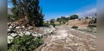 Río Rímac: así se ve el aumento del caudal del río hablador Río Rímac: así se ve el aumento del caudal del río hablador