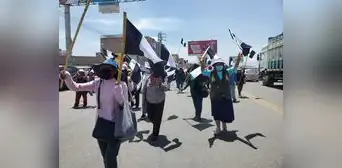 Paro regional contra el Gobierno de Dina Boluarte se vio mermado en Arequipa Paro regional contra el Gobierno de Dina Boluarte se vio mermado en Arequipa