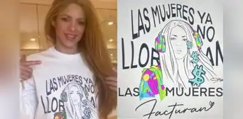 Shakira: ¿cuánto cuesta la sudadera de su canción contra Piqué y cómo comprarla? Shakira: ¿cuánto cuesta la sudadera de su canción contra Piqué y cómo comprarla?