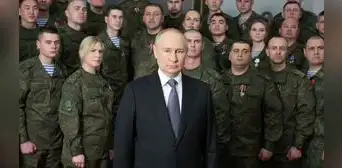 Vladimir Putin anuncia que Rusia suspende último tratado de desarme nuclear con EE. UU. Vladimir Putin anuncia que Rusia suspende último tratado de desarme nuclear con EE. UU.
