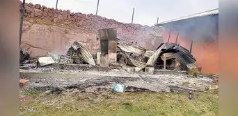 Puno: vándalos atentan contra piscifactoría, incendian local y afectan 200 toneladas de trucha Puno: vándalos atentan contra piscifactoría, incendian local y afectan 200 toneladas de trucha