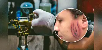 Joven de 26 años se tatuó una vagina en la cara y causa megapolémica