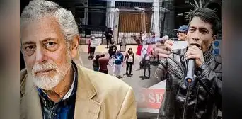 La Resistencia hostiga e insulta a periodista Gustavo Gorriti en su vivienda