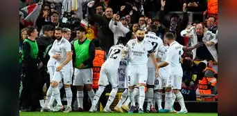 ¡Real Madrid conquistó Anfiedl! Volteó el partido y ganó 5-2 al Liverpool por Champions ¡Real Madrid conquistó Anfiedl! Volteó el partido y ganó 5-2 al Liverpool por Champions