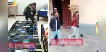 Pareja habría robado más de 200 celulares durante el carnaval de Cajamarca Pareja habría robado más de 200 celulares durante el carnaval de Cajamarca