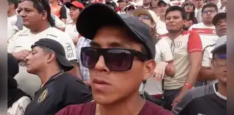 Hincha de Alianza Lima asistió al Monumental y grabó cómo vivió el clásico