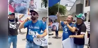 Violentistas acosan a Gustavo Gorriti y Rosa María Palacios Violentistas acosan a Gustavo Gorriti y Rosa María Palacios