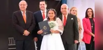 ¿Dónde hubo fuego...? Una pareja se vuelve a casar luego de que ambos estén divorciados 43 años