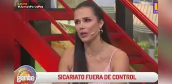 Maju Mantilla se quiebra al contar que sufrió un asalto cuando tenía 8 meses de embarazo Maju Mantilla se quiebra al contar que sufrió un asalto cuando tenía 8 meses de embarazo