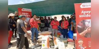 Cerca de 3.600 damnificados por huaicos reciben ayuda humanitaria en Arequipa Cerca de 3.600 damnificados por huaicos reciben ayuda humanitaria en Arequipa