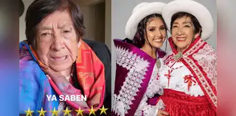 Milena Warthon presenta a su abuelita y enternece las redes: “Hola, soy Teresa, la wamisitay”