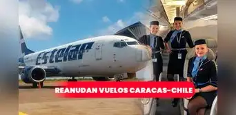 Reanudan vuelos Caracas-Chile: ¿desde cuándo se podrá volar y qué precio tienen los boletos? Reanudan vuelos Caracas-Chile: ¿desde cuándo se podrá volar y qué precio tienen los boletos?