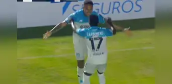 Paolo Guerrero marcó su primer gol con Racing: mira la anotación del 'Depredador' con la Academia