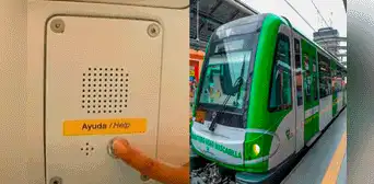 ¿Cómo funcionan los botones de emergencia de los trenes del Metro de Lima y en qué casos usarlos?