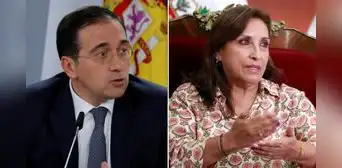 Canciller de España anunció suspensión de venta de material antidisturbios a Gobierno de Boluarte