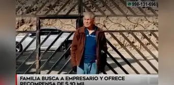 Familia ofrece 10.000 dólares para ubicar a empresario de 85 años desaparecido hace 4 meses